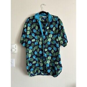 VTG Gold Label Victoria's Secret 90s Y2K Sleep‎ Shirt Nightgown Coastal Cute